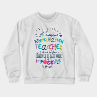 An Awesome Kindergarten Teacher Gift Idea - Impossible to forget Crewneck Sweatshirt